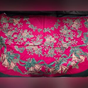 Vtg NOS Bell Pine Cone Tree Skirt Fabric Sew Pattern